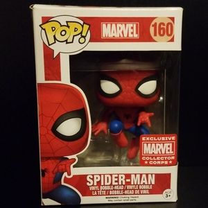 Funko Pop Marvel Collector Corps Figure - Spider-m